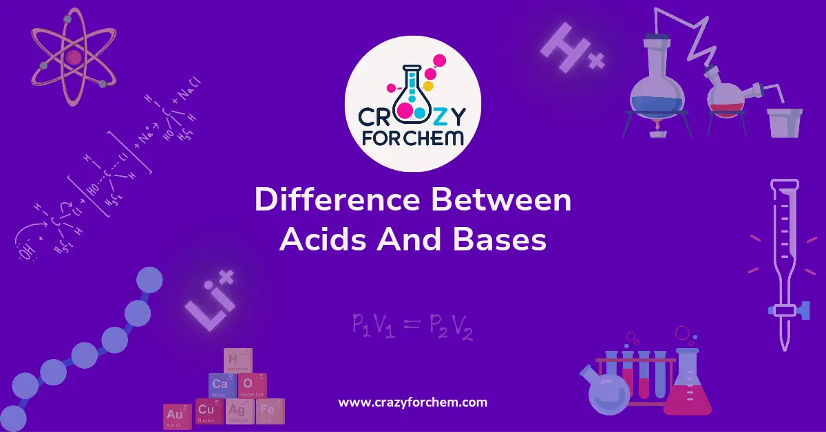 difference between acids and bases