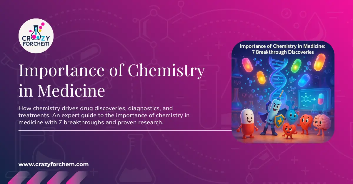 importance of chemistry in medicine