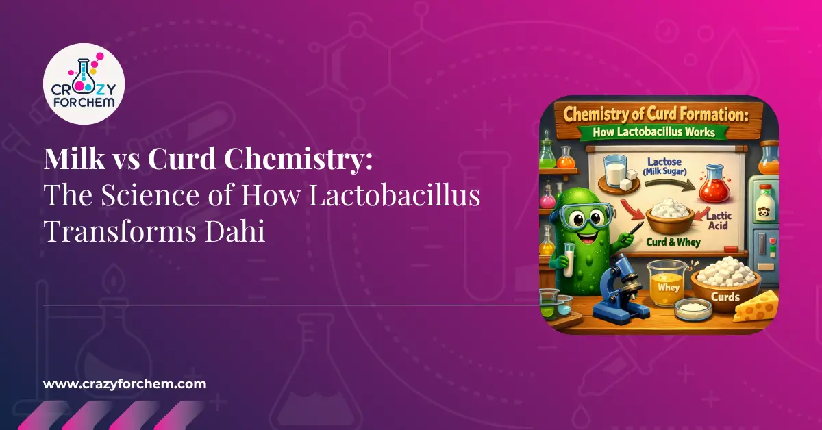 Chemistry of Curd Formation: How Lactobacillus Works